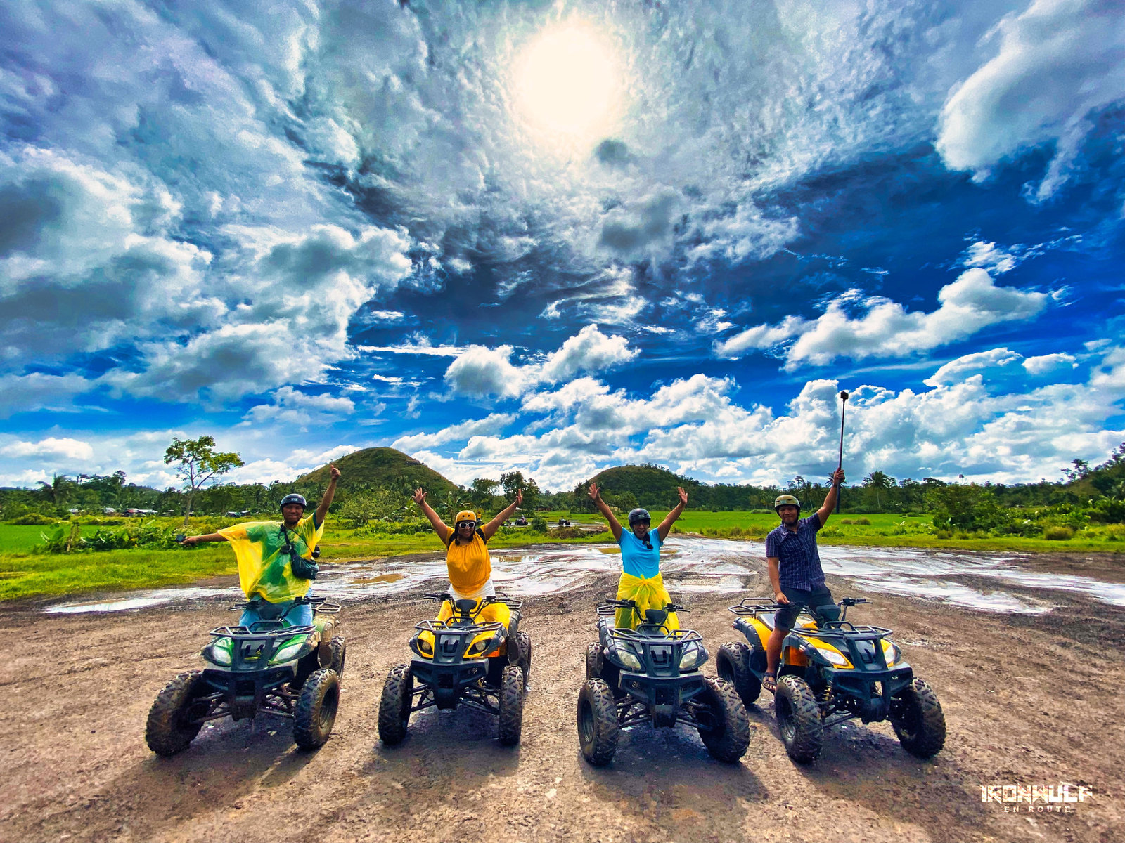 Rev up the adventure around Bohol’s Chocolate Hills