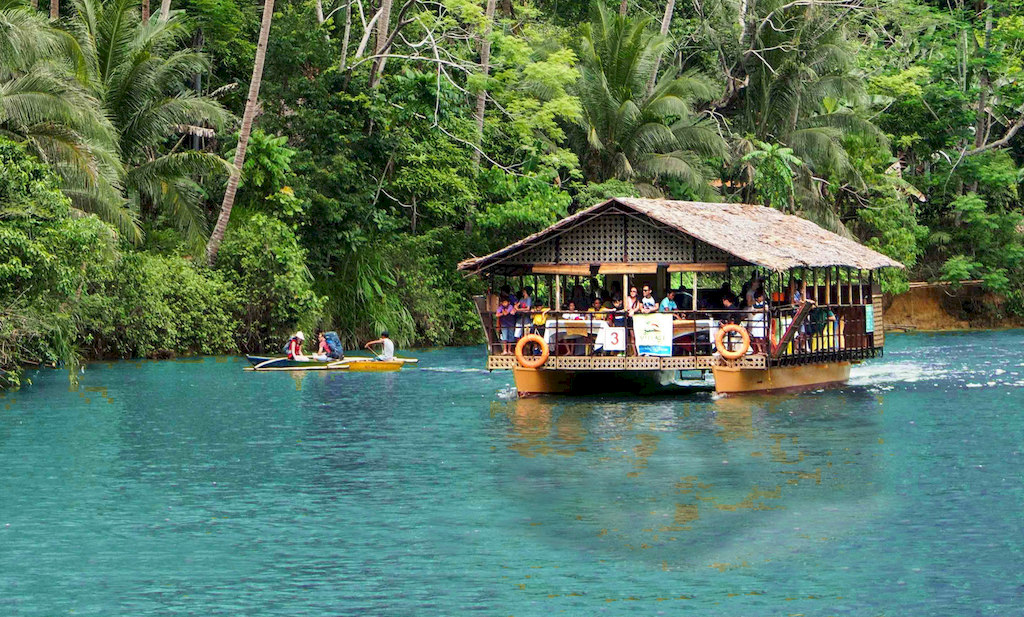 Glide through the Loboc River